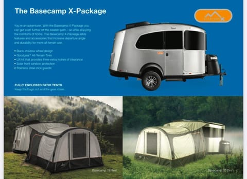 Picture shows the tent offered for the additional fee