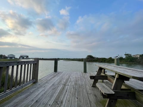 Sitting on the dock of the bay! The relaxing sunsets and early morning stillness are perfect for your morning coffee and evening wind downs! 
