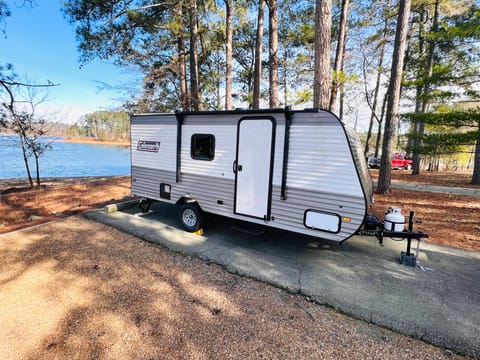 Lake Allatoona in the background. 