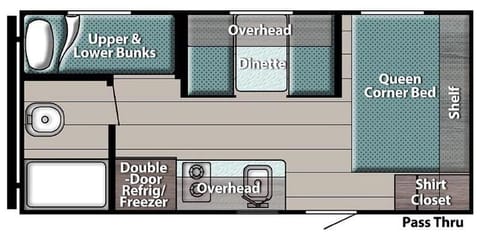 Easy To Pull!! Beautiful!! 2022 Gulf Stream Ameri-Lite Super Lite Towable trailer in Black Forest