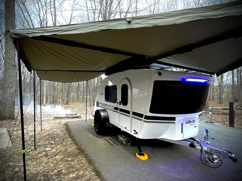 Intech Luna Off-road Teardrop w/ optl Annex Room Towable trailer in Brentwood