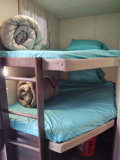 Two oversized bunks