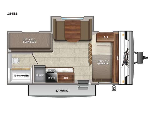 2022 Jayco Jay Flight SLX Rimorchio trainabile in Hudsonville