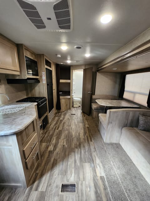 Catalina Blue "Pet Friendly" "Family Friendly" Towable trailer in Hamtramck