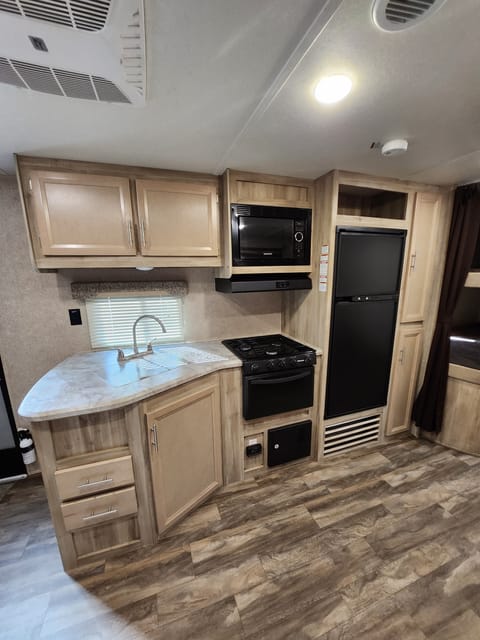 Catalina Blue "Pet Friendly" "Family Friendly" Towable trailer in Hamtramck