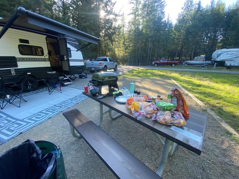 Happy Camper Hideout Towable trailer in Post Falls