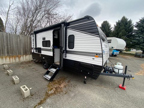 Happy Camper Hideout Towable trailer in Post Falls