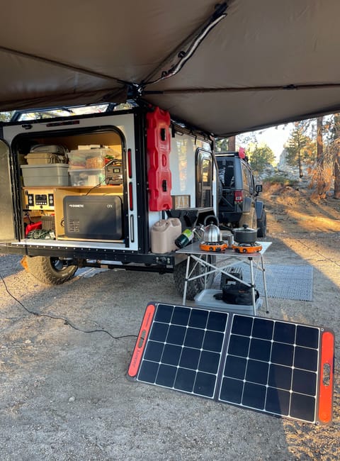 Galley and camp setup