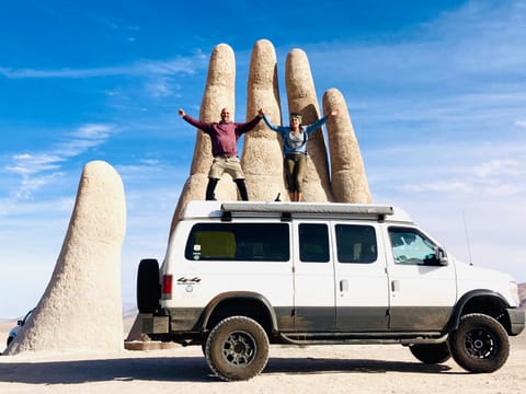 La mano del desierto. Atacama desert in Chile 