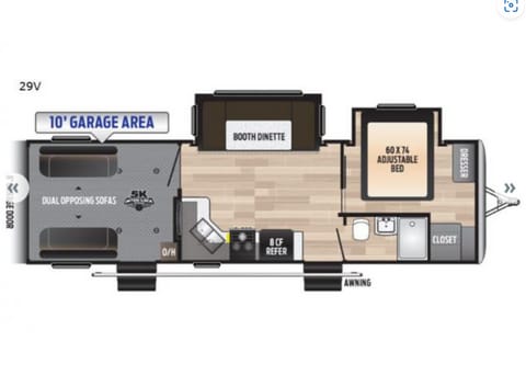 2019 Keystone Impact Toy hauler trailer Towable trailer in Camrose