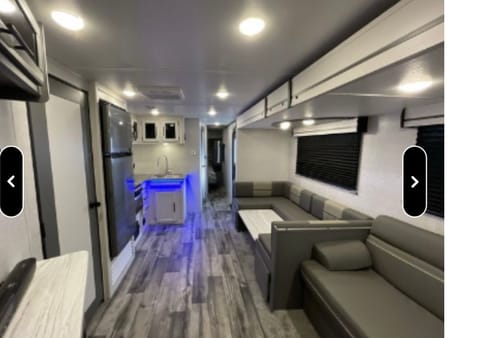 Open living & dinning room 