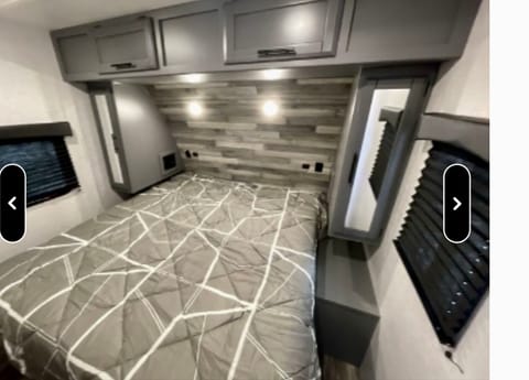 King bed with plenty of storage 