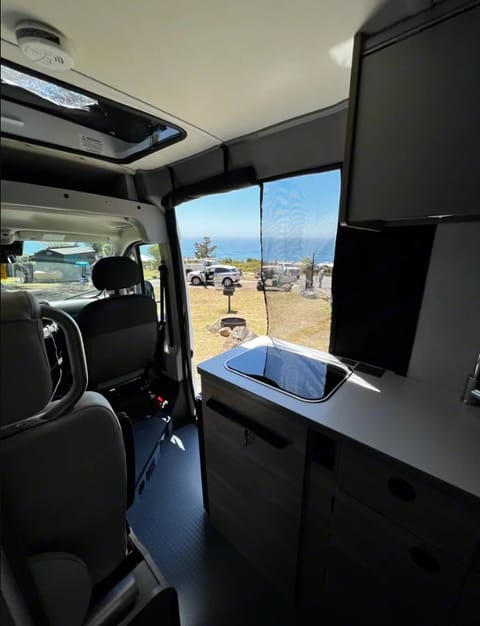 Experience ultimate convenience and accessibility with our RV's side entrance door, complete with a removable and adjustable insect screen. This thoughtful design lets you enjoy the great outdoors without worrying about insects disrupting your experience. Whether you're dining al fresco or simply relaxing inside, the screen allows for refreshing airflow while keeping bugs out, giving you the perfect balance between comfort and connection with nature.