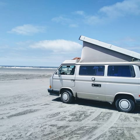 "Mi Viejo" 1990 VW Westfalia Pop-Top Camper Campervan in Avila Beach