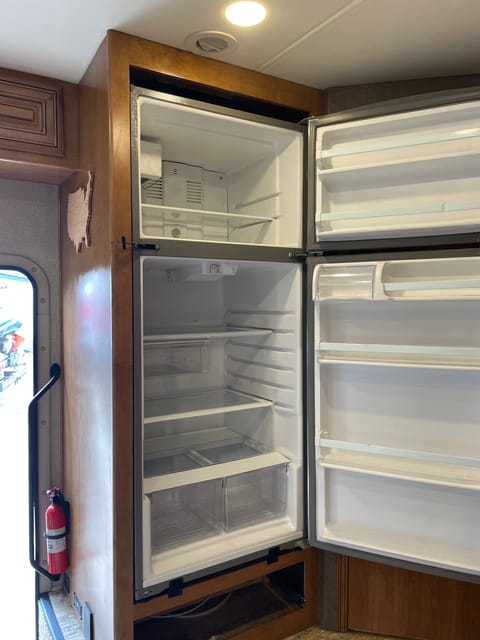 This is a picture of the household refrigerators it’s full-size