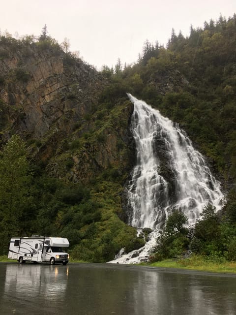 Waterfall outside Valdez