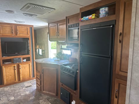 Fully Stocked with Bunk Room, 2 Slides, and Outdoor Kitchen Towable trailer in West Point Lake