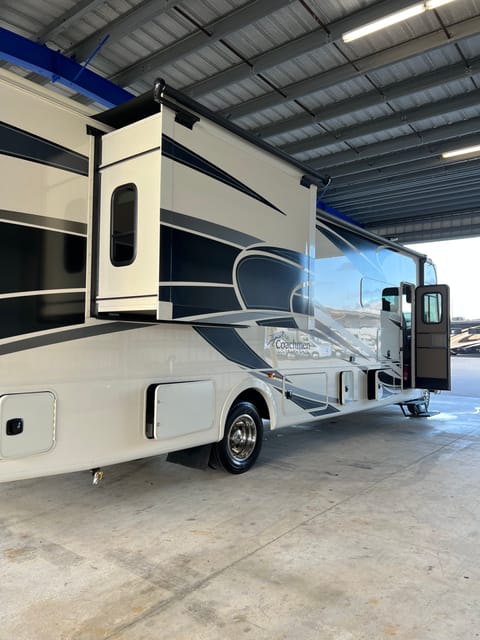 RV fun camping, festivals, concerts, and tailgating in 2021 Coachmen Mirada Drivable vehicle in Franklin