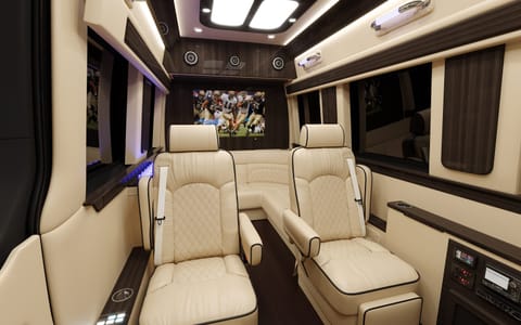 2022 Mercedes Benz Sprinter Ultimate Limo with Bar Drivable vehicle in Knoxville