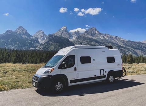 "Sunseeker" the Winnebago Solis 59PX Van Drivable vehicle in Swannanoa