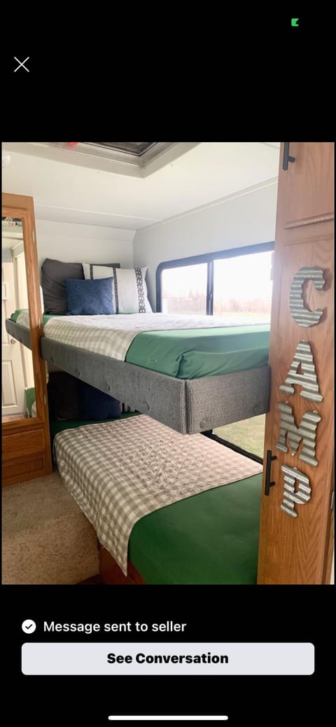 2003 Four Winds Four Winds Motorhome Bunkhouse with 7 beds sleeps 9. Drivable vehicle in Johnson Creek