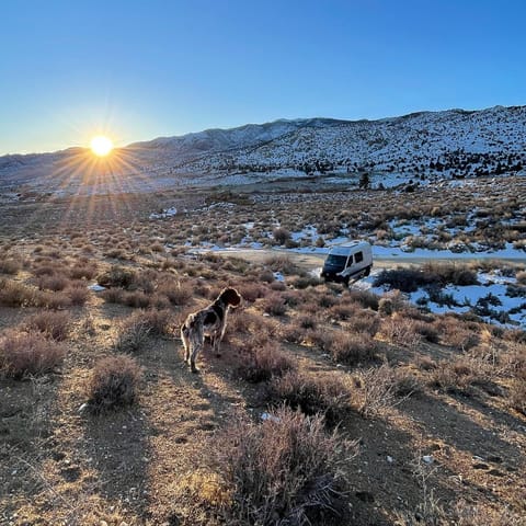 Exploring the Eastern Sierra in California.