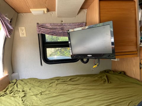 Full bed has a tv if you have cable hookups.