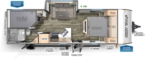 Layout of RV