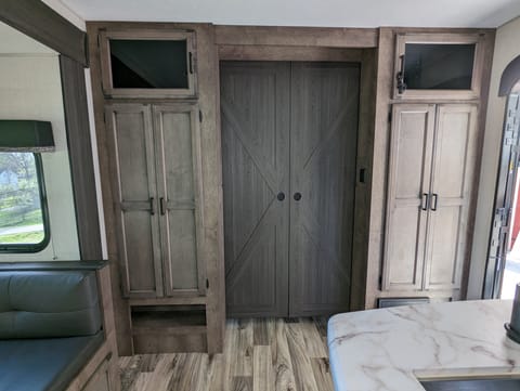 Sliding Door to Bedroom for privacy