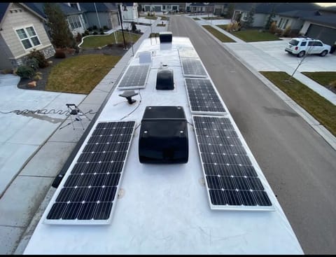 Solar Panels and dual ac units