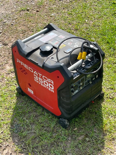 This generator/inverter is available for an additional fee of $30 per night. 
