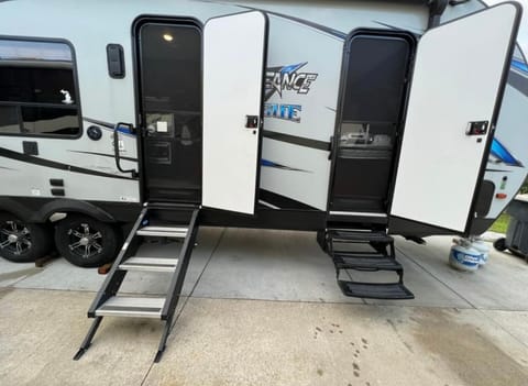 2019 Forest River Vengeance Toy Hauler Towable trailer in Portage