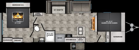 SunnySide Up 2023 Crossroads RV Volante Towable trailer in San Antonio