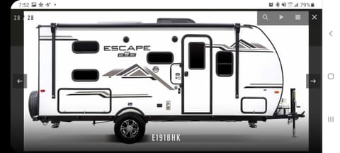 2021 K-Z Escape 191BHK-London Towable trailer in London