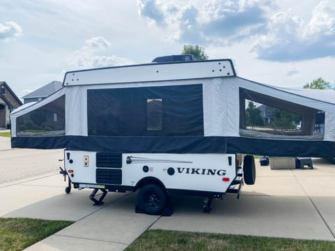 Easy to Tow and Travel!  Kid and Pet friendly 2019 Forest River Viking LS Towable trailer in Joliet