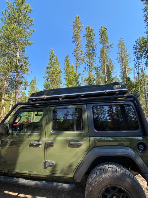 2021 Jeep Wrangler "Sarge" is ready to command your next adventure Vehículo funcional in Eagle