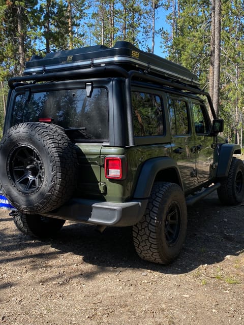 2021 Jeep Wrangler "Sarge" is ready to command your next adventure Drivable vehicle in Eagle