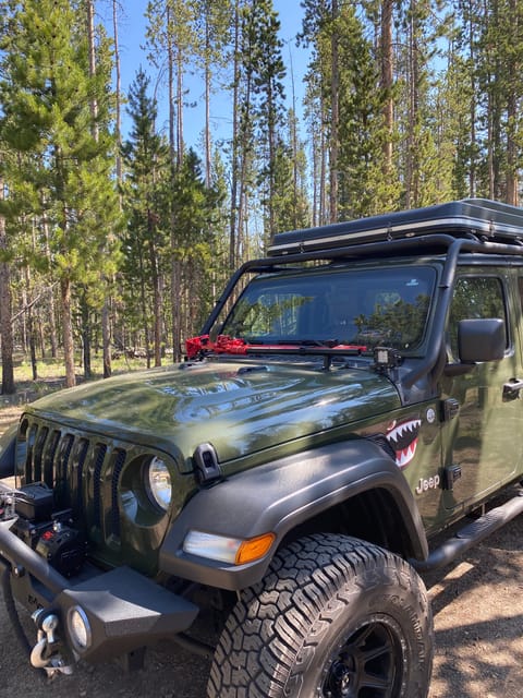 2021 Jeep Wrangler "Sarge" is ready to command your next adventure Vehículo funcional in Eagle