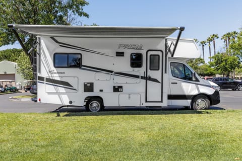 2023 Prism 2150 CB exterior - awning out.