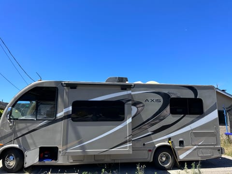 Take the family to the beach and afterwards use the outside shower of the RV.