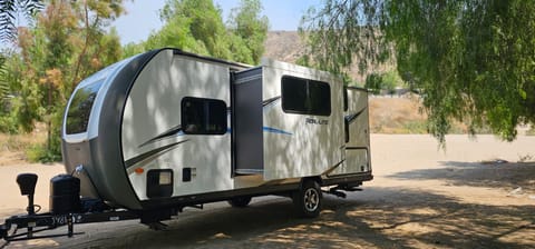 Forest River Palomino Real-Lite Mini with Solar and Offroad Package Towable trailer in Rialto