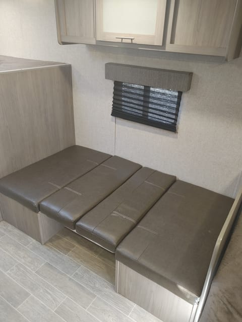 Full size bed dinette conversion