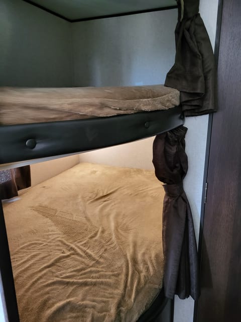 Large comfy bunk beds