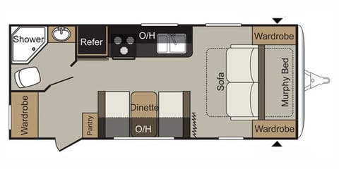 2016 Keystone RV Passport Express Towable trailer in Fruita