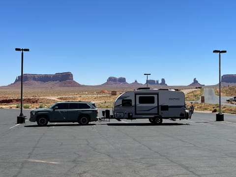 Adventuring through Monument Valley