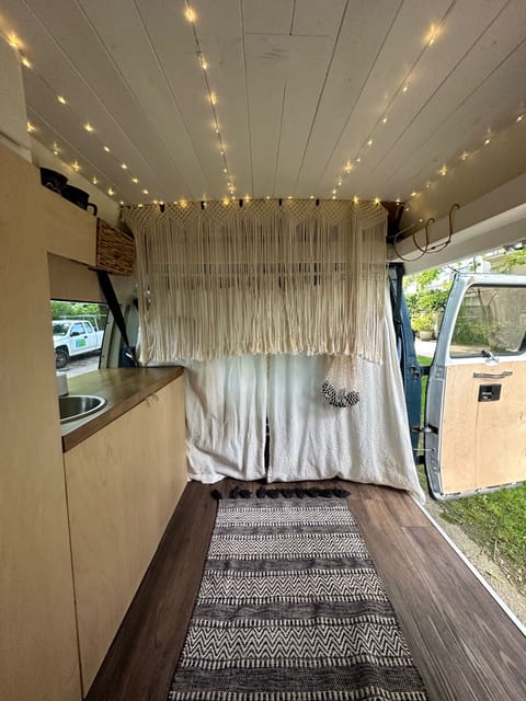 JUANITA in the WILD! Old school camper but make it glamping Campervan in Vancouver