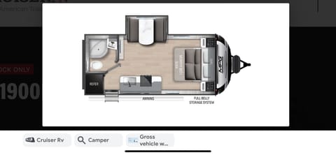 2023 Heartland RVs 1900RB MPG Lightweight Towable trailer in Norwich