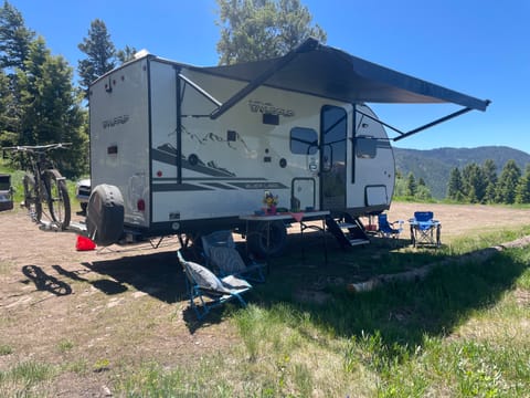 Backcountry Mountain Bike 'centric Adventure Rig Towable trailer in Draper