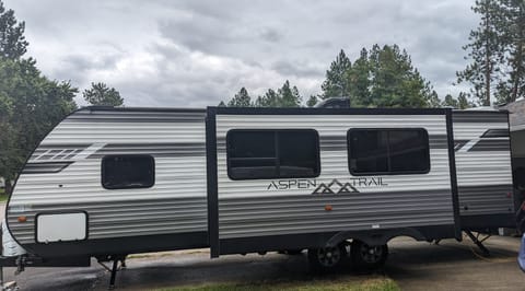 The Adventurer! 2021 Aspen Trail Travel Trailer Towable trailer in Spokane Valley