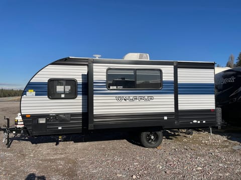 Montana Adventure Time: 2022 Forest River Wolf Pup Towable trailer in Kalispell